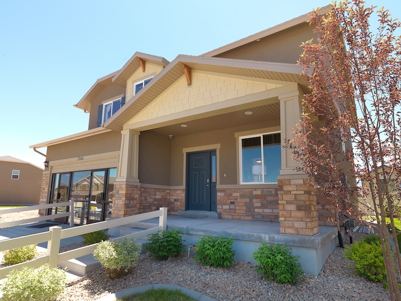 exterior of home built by McArthur Homes