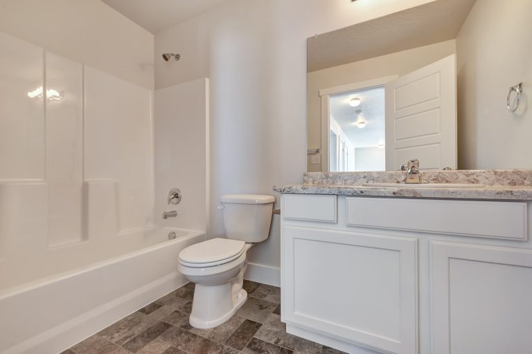 Bathroom in a new home from McArthur Homes.