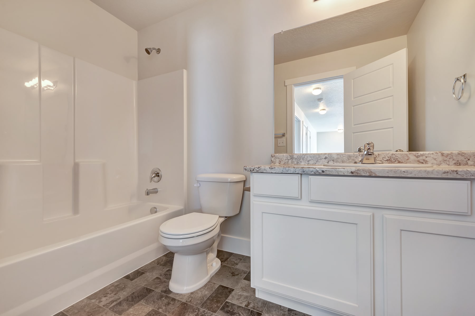 Bathroom in a new home from McArthur Homes.