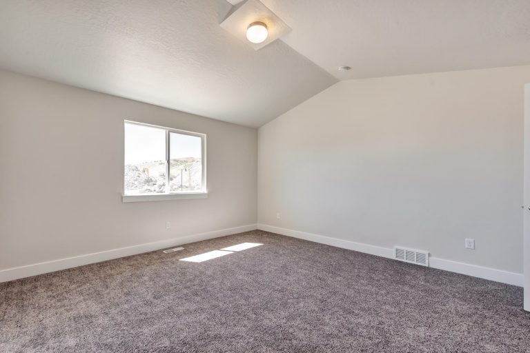 Bedroom inside a new home from McArthur Homes