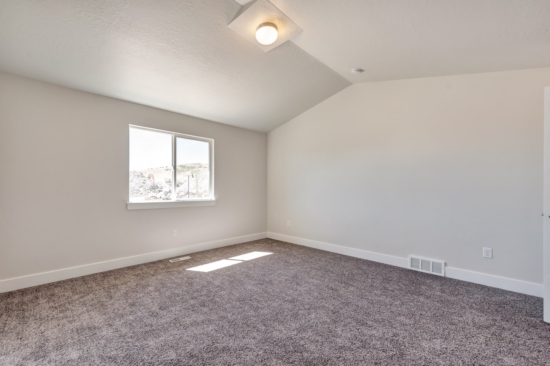Bedroom inside a new home from McArthur Homes