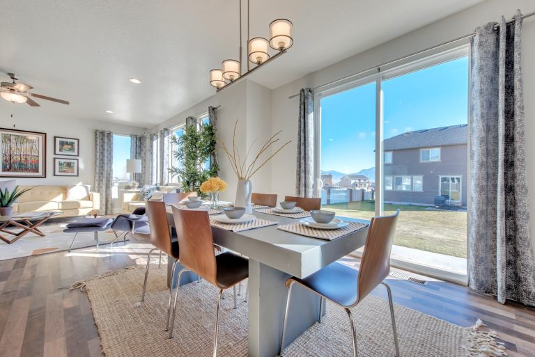 Dining area in a mcarthur home