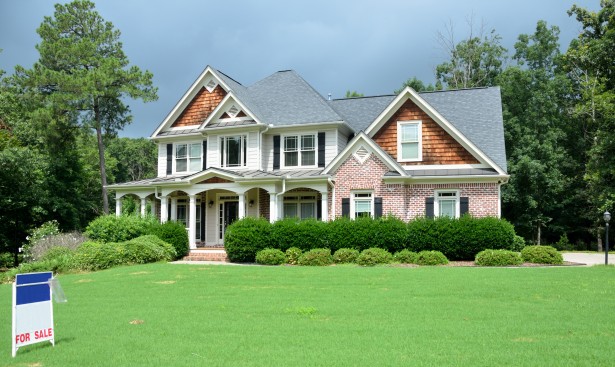 A nice home with a yard for sale