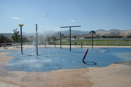 Water park in Herriman Utah