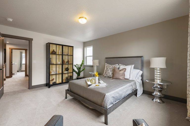 Large bedroom Inside A New Home From McArthur Homes