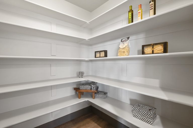 Kitchen Pantry Inside a New Home From McArthur Homes