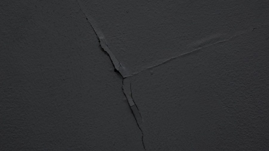 Crack In the Paint in a Home