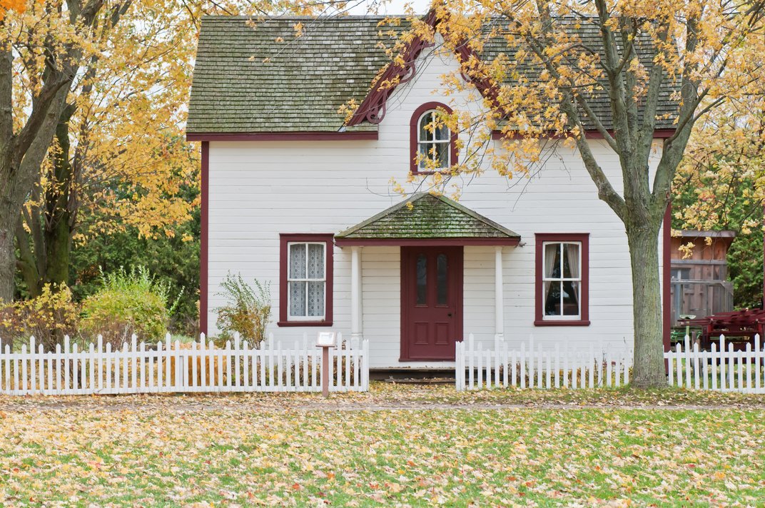 House in Suburban Neighborhood