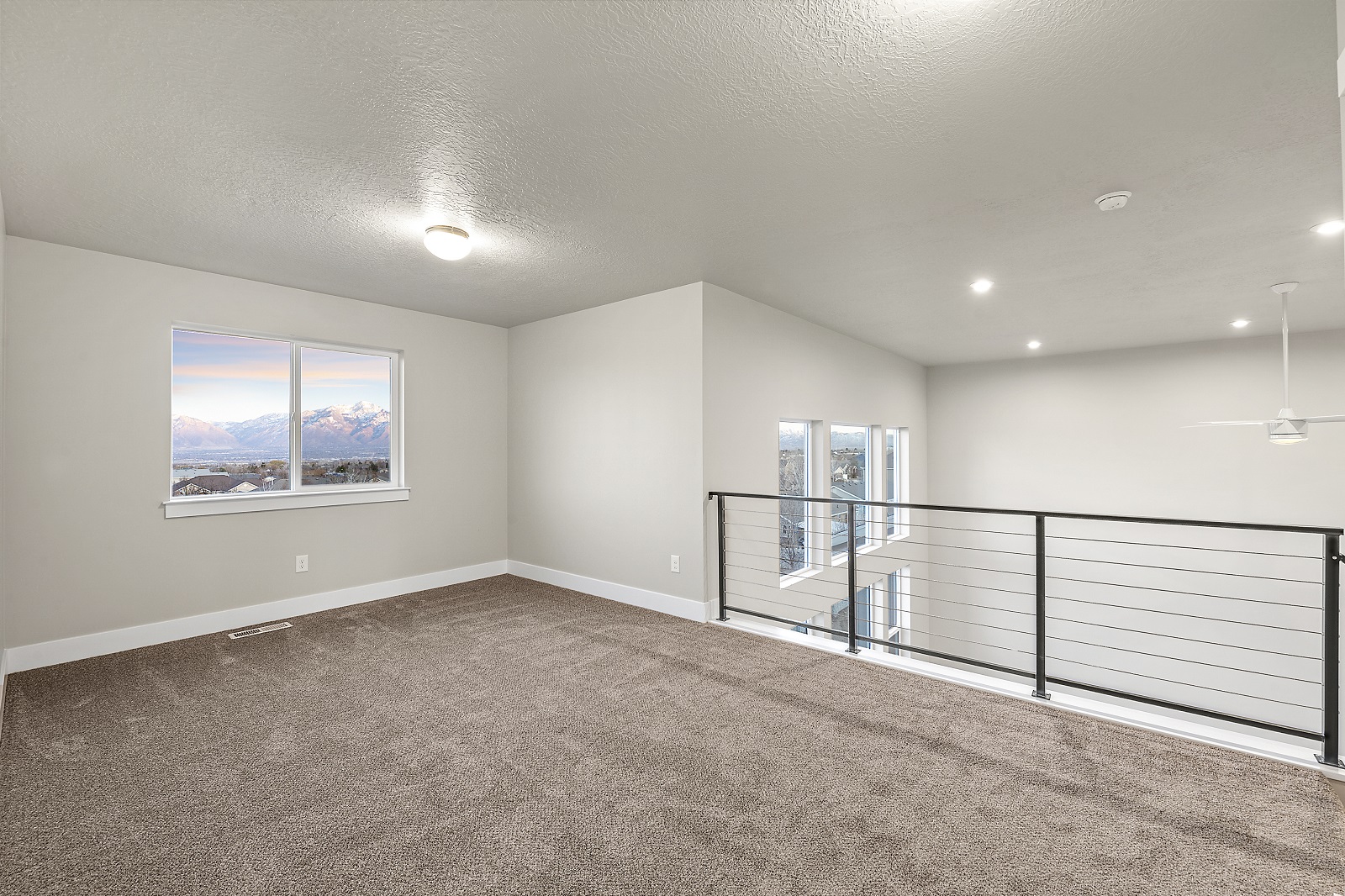 Upstairs loft from McArthur Homes.
