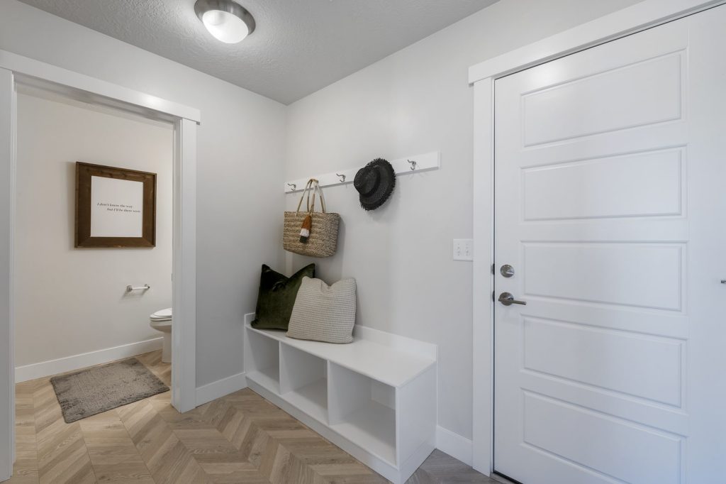 Entry way interior in a new home from McArthur Homes.