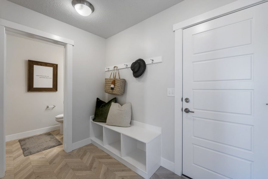 Entry way interior in a new home from McArthur Homes.