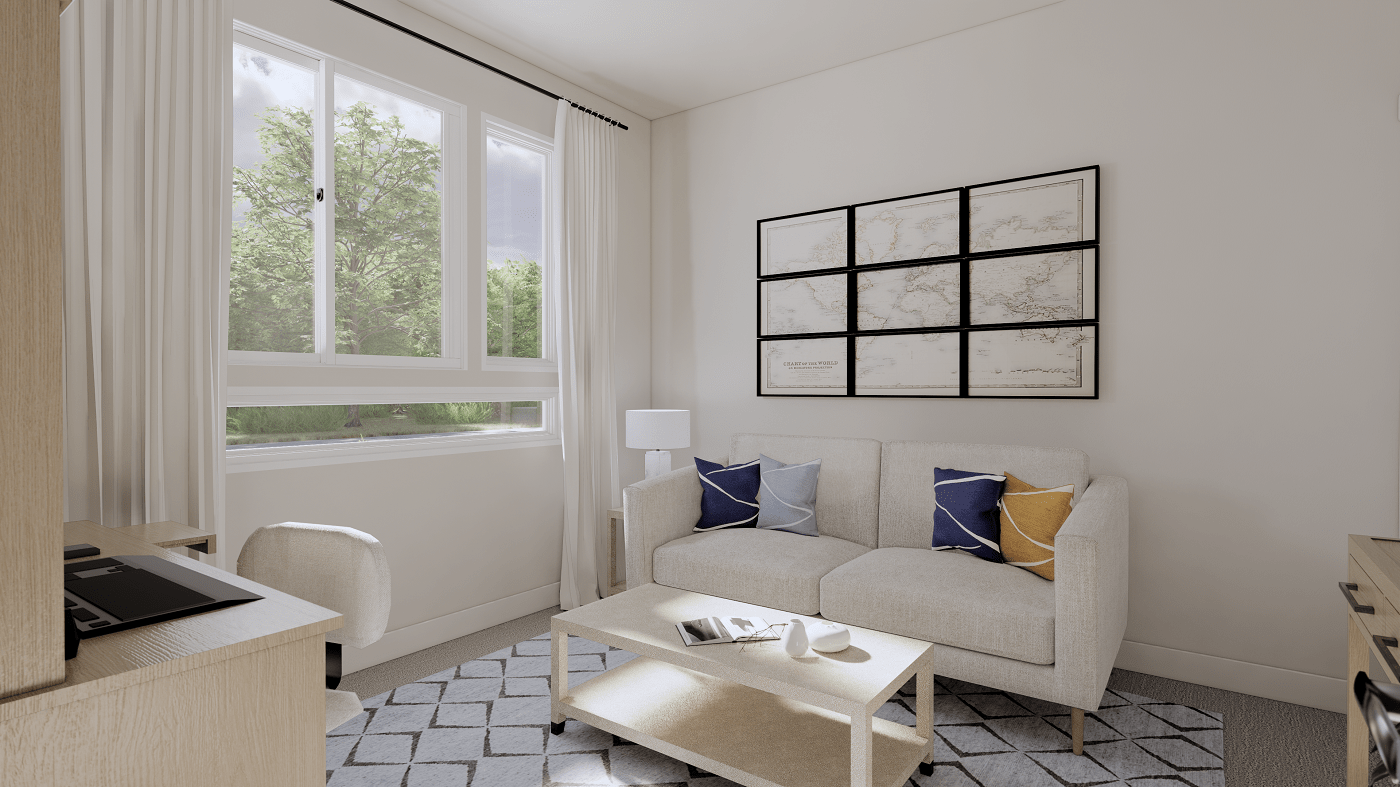 Iris bedroom office from McArthur Homes.