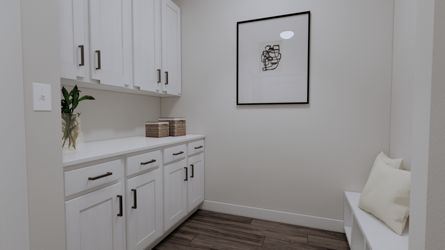 Mudroom from McArthur Homes.