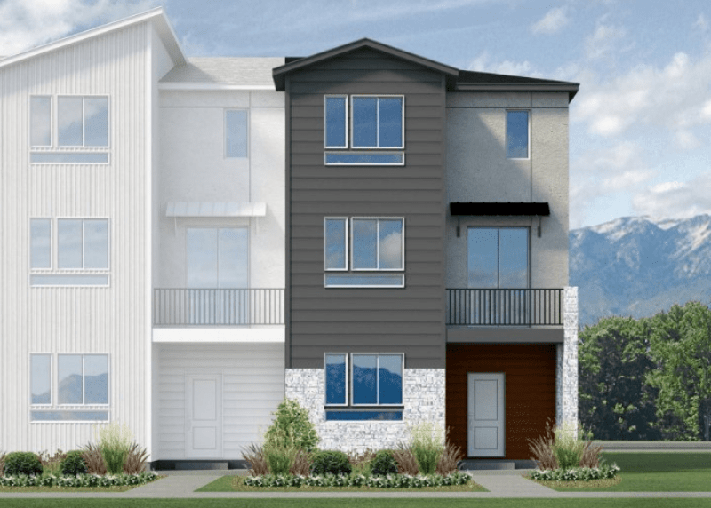 New Townhouse Exterior
