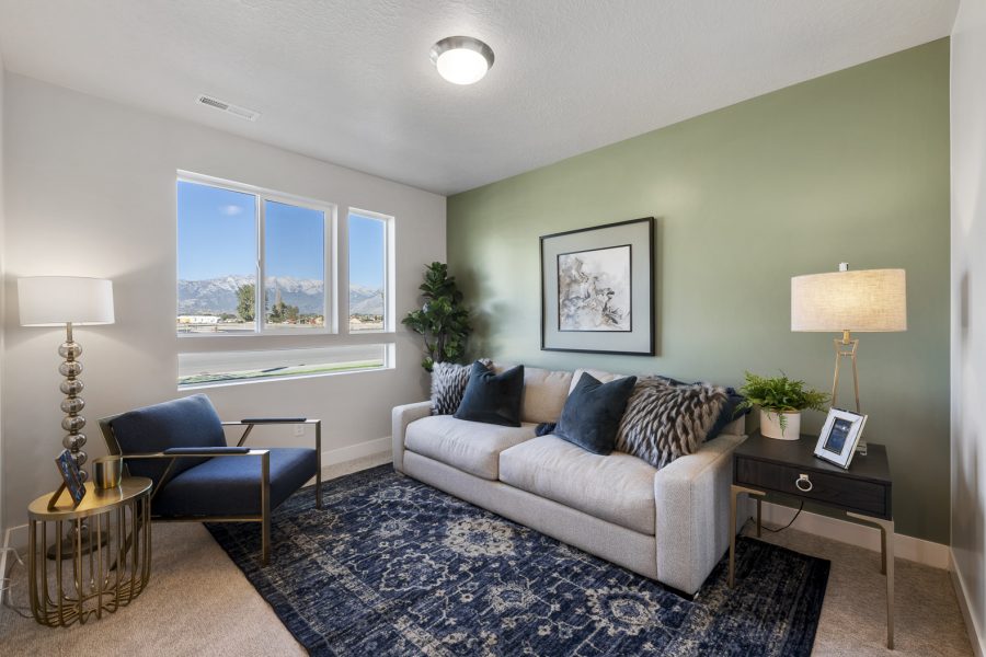 McArthur Homes New Home The Iris optional Family Gathering Room