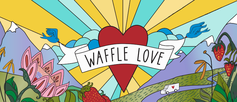 Waffle Love Logo