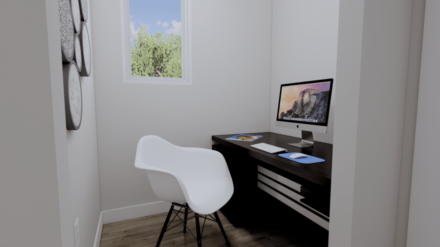 Small Pocket Office in Knox Home Design From McArthur Homes