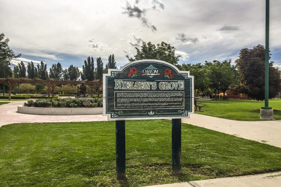 Neilsons Grove Park in Orem Utah