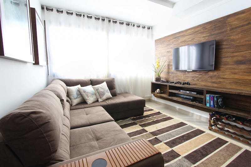 Living Room With Lots of Natural Light
