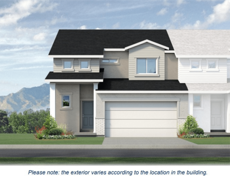 Sedona model front elevation from mcarthur homes
