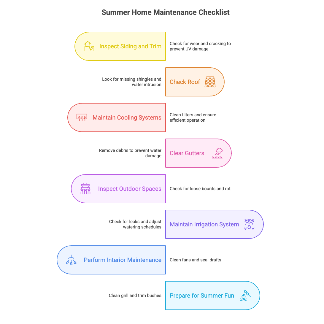 Summer Home Maintenance Checklist