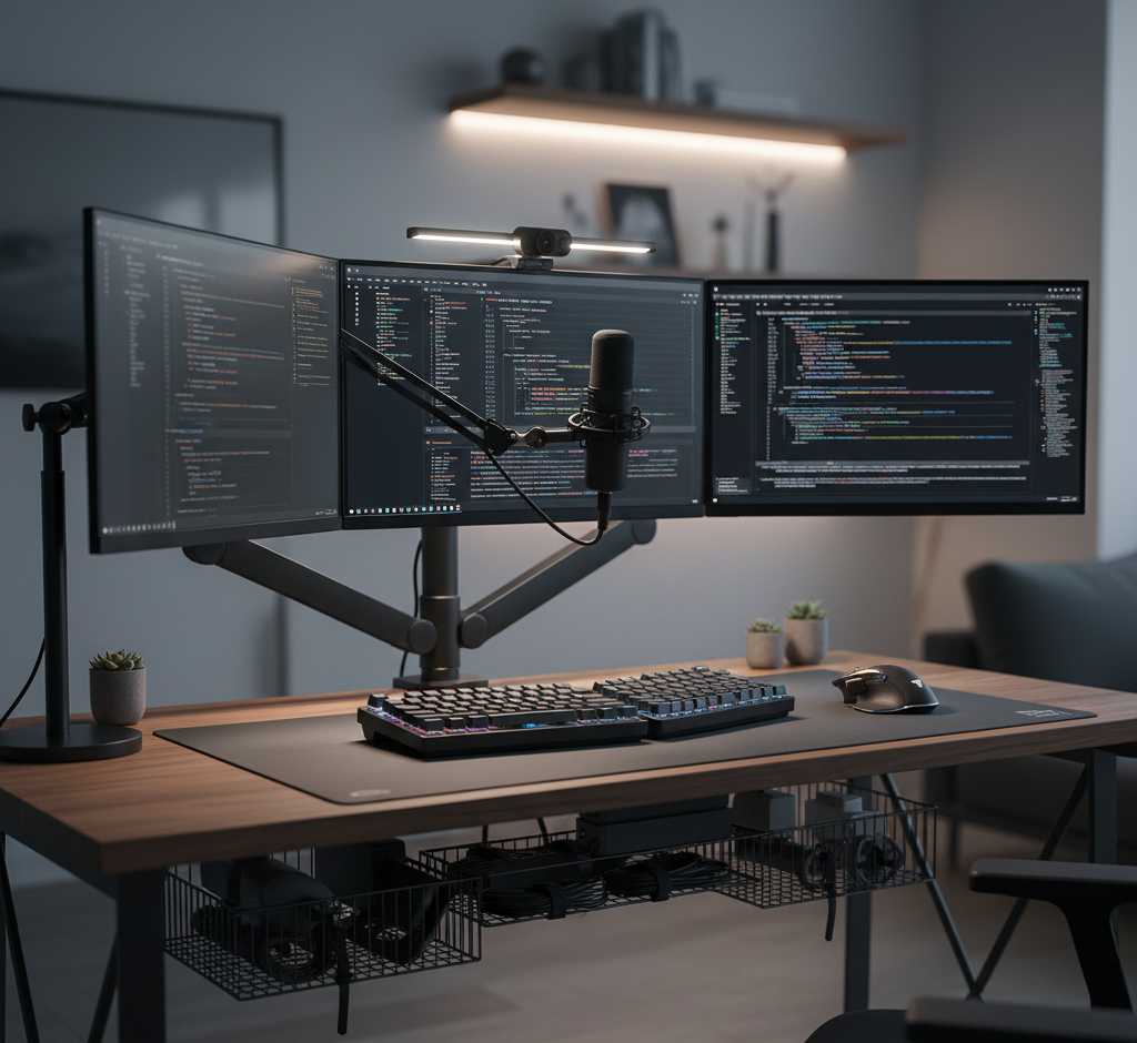 Complete home office technology setup for remote workers